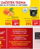 Spar in Interspar akcija za začetek tedna do 21.10.