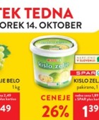Spar in Interspar akcija za začetek tedna do 14.10.