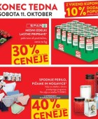Spar in Interspar vikend akcija do 11.10.