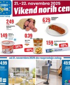 Eurospin vikend norih cen do 22.11.