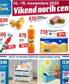 Eurospin vikend norih cen do 15.11.