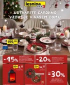 Lesnina katalog Ustvarite čarobno vzdušje v vašem domu