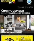 Lesnina katalog Črni november – ujemite najboljšo ponudbo