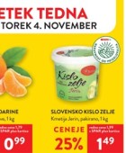 Spar in Interspar akcija za začetek tedna do 4.11.