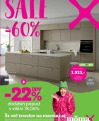 Momax katalog Do -60% + -22% DDV na izbrane kuhinje po naročilu