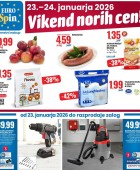 Eurospin vikend norih cen do 24.1.