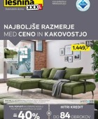 Lesnina katalog Najboljše razmerje med ceno in kakovostjo