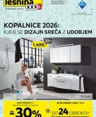 Lesnina katalog Kopalnice 2026
