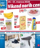 Eurospin vikend norih cen do 21.3.