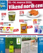 Eurospin vikend norih cen do 14.3.