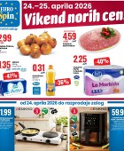Eurospin vikend norih cen do 25.4.