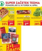 Spar in Interspar akcija za začetek tedna do 14.4.
