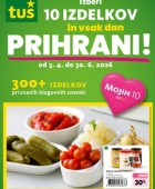 Tuš katalog Mojih 10 do 30.6.