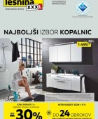 Lesnina katalog Najboljši izbor kopalnic