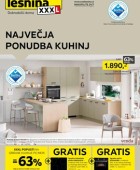 Lesnina katalog Največja ponudba kuhinj do 16.5.