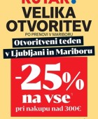 Rutar katalog Velika otvoritev Maribor