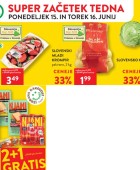 Spar in Interspar akcija za začetek tedna do 16.6.