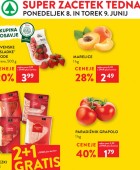 Spar in Interspar akcija za začetek tedna do 9.6.