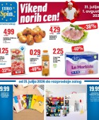 Eurospin vikend norih cen do 1.8.