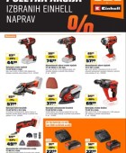 OBI katalog Poletna akcija Einhell