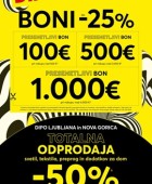 Dipo katalog Ljubljana i Nova Gorica totalna odprodaja