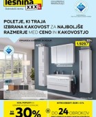 Lesnina katalog Poletje, ki traja – izbrana kakovost za najboljše razmerje med ceno in kakovostjo
