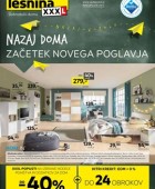 Lesnina katalog Nazaj doma – začetek novega poglavja