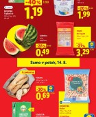 Lidl vikend akcija petek 14.8.