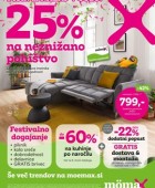 Momax katalog -25% na neznižano pohištvo