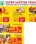 Spar in Interspar akcija za začetek tedna do 11.8.