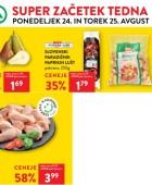 Spar in Interspar akcija za začetek tedna do 25.8.