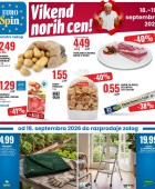 Eurospin vikend norih cen do 19.9.