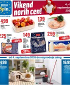 Eurospin vikend norih cen do 5.9.