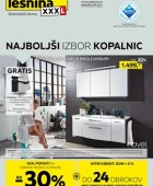 Lesnina katalog Najboljši izbor kopalnic do 12.9.