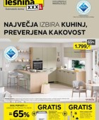 Lesnina katalog Največja izbira kuhinj, preverjena kakovost