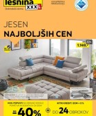 Lesnina katalog Jesen najboljših cen do 20.10.