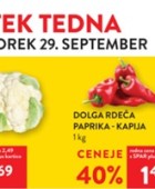 Spar in Interspar akcija za začetek tedna do 29.9.