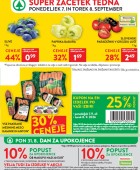 Spar in Interspar akcija za začetek tedna do 8.9.