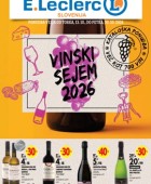 E Leclerc katalog Vinski sejem oktober 2026