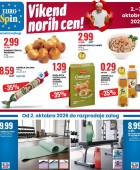 Eurospin vikend norih cen do 3.10.