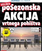 Harvey Norman katalog Velika posezonska akcija vrtnega pohištva