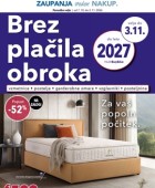 Harvey Norman katalog Spalnice brez plačila obroka