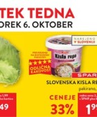 Spar in Interspar akcija za začetek tedna do 6.10.