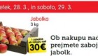 Spar in Interspar akcija Podarjamo vam zabojček jabolk