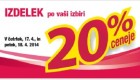 Mercator akcija Izberite svoj najljubši izdelek 20 % ceneje