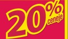Izberite svoj najljubši izdelek v trgovinah Mercator 20 % ceneje