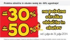 Pikapolonica akcija na otroška oblačila in obutev