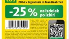 Tuš akcija kupon za 25 % popust