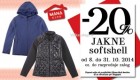 Mana akcija – 20 % na softshell jakne