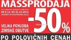 Mass akcija razprodaja zima 2014